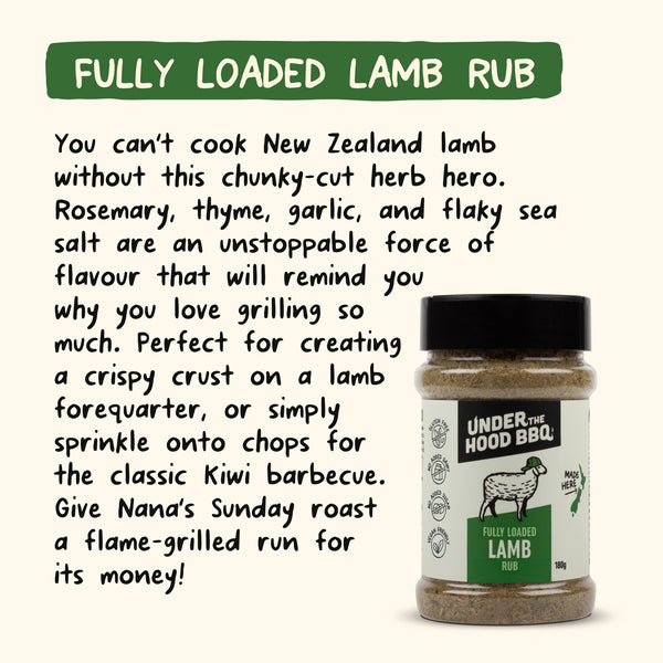 Under The Hood BBQ Lamb Rub