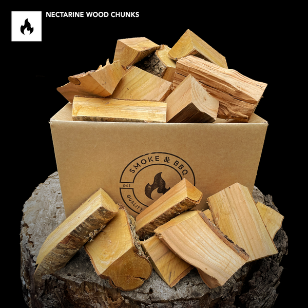 Nectarine BBQ Smoking Wood Chunks