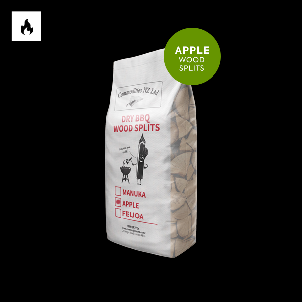 Apple Wood Splits in a Bag