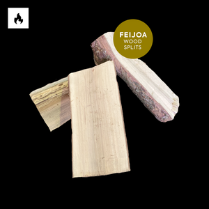 Feijoa Dry Wood Splits for BBQ