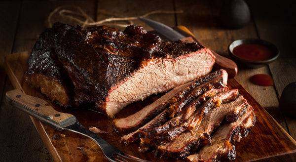 Smoked beef brisket