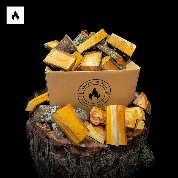 Cherry Wood Chunks For Smoking on BBQ