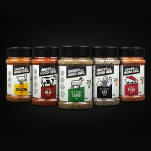 UNDER THE HOOD BBQ RUBS
