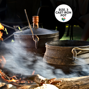 South African Size 3 Potjie Pot