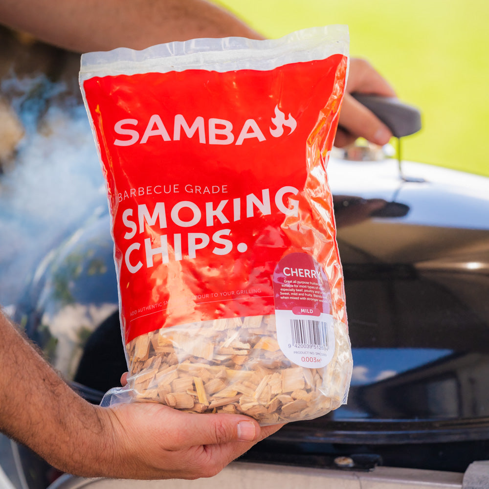 BBQ Smoke Wood Chips By SAMBA SMOKE & BBQ